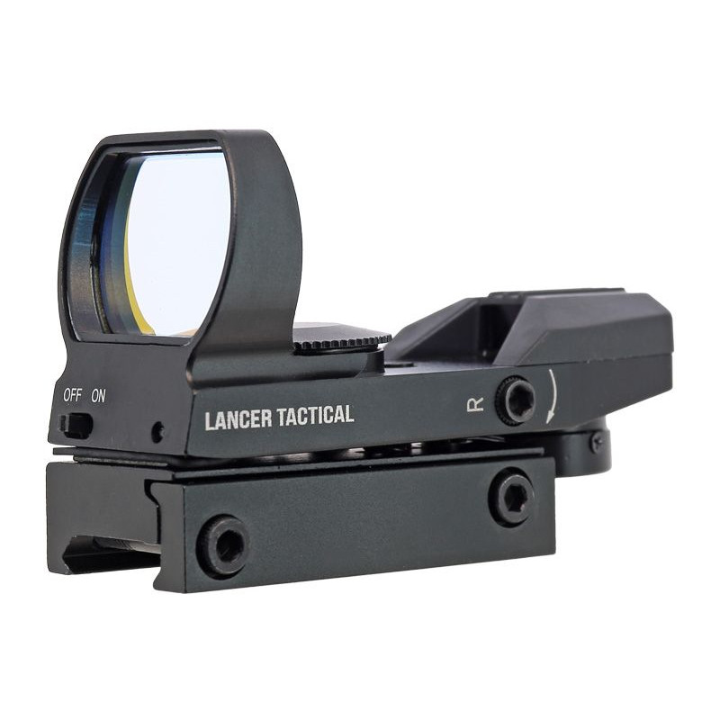 Vis E Point Rouge Reflex Sight R Ticules Noir Lancer Tactical Tom