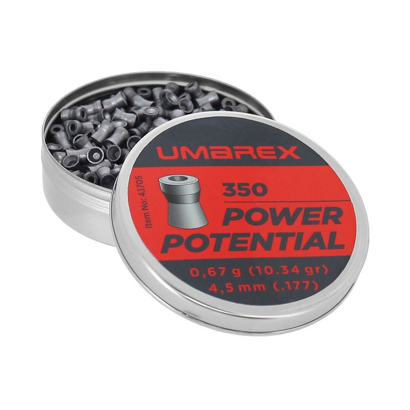 Plombs Power Potential 4 5mm 10 34gr Umarex TOM Airgun