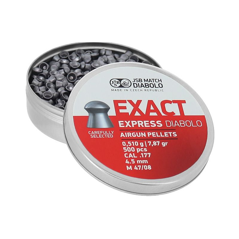 Plombs JSB Exact Express Cal 4 5 Mm 7 87gr TOM Airgun