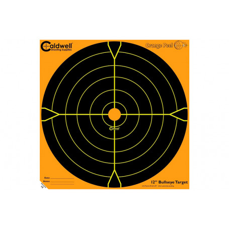 5 Cibles réactives Orange 30x30 cm Caldwell