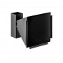 Porte cible conique 14 x 14 cm en acier BO Manufacture