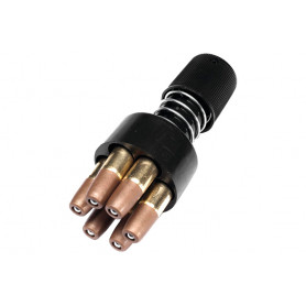 Speedloader Dan Wesson avec 6 douilles 4.5mm