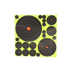 DulAirsoft-Cible pliante en métal, cible ronde colorée, CQB CS, jeux  compétitifs, pratique du tir, nouveau