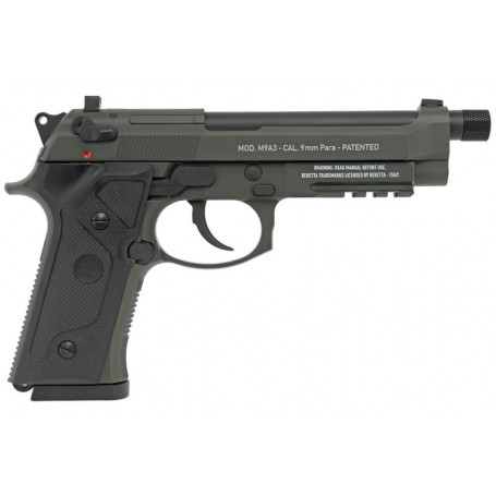 Pistolet Beretta M9A3 Full Métal CO2 Calibre 4.5mm Noir/Gris - TOM