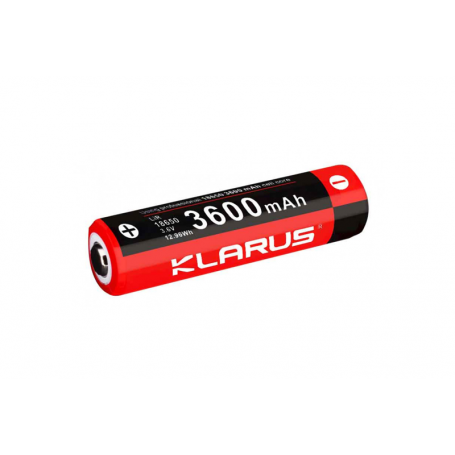 Batterie lithium 18650 3600mAh rechargeable Klarus