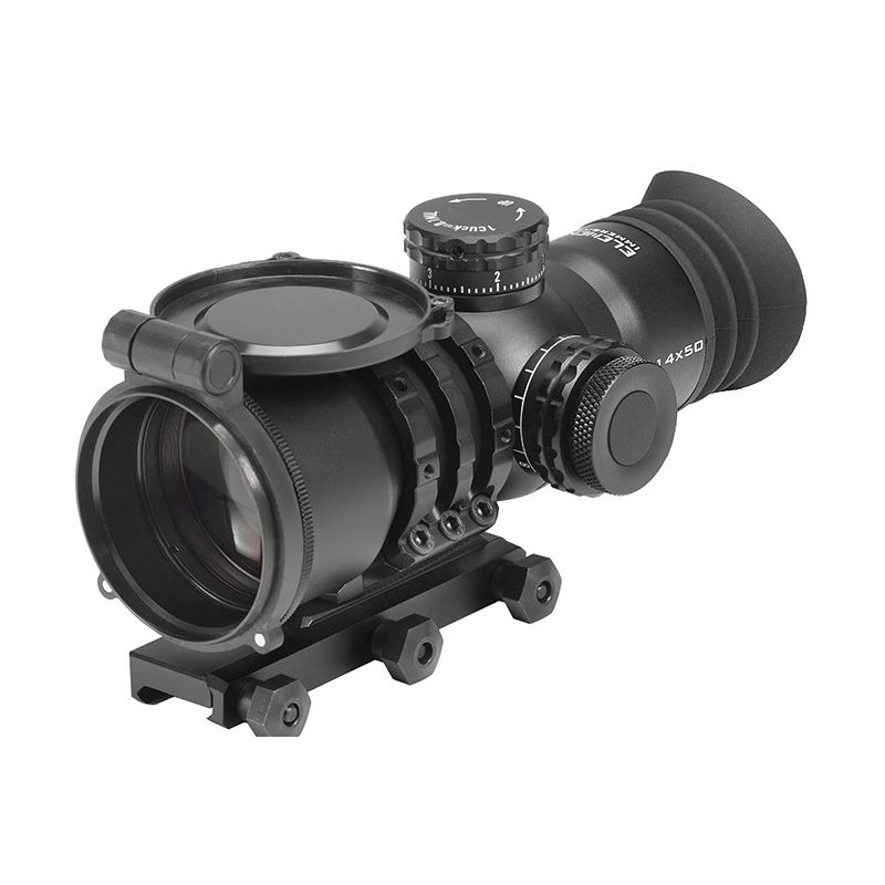 Lunette de visée Helix SFP 2-16x50 - HDLR APR-1C MRAD Element Optics -  TOM-Airgun