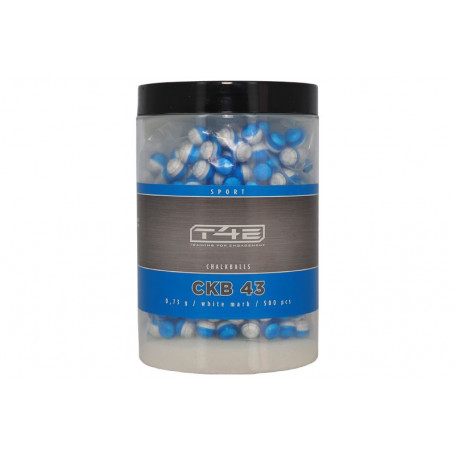 Billes craie blanche cal.43 Umarex