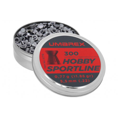 Plombs Hobby Sportline tête plate 5.5mm 11.88gr Umarex