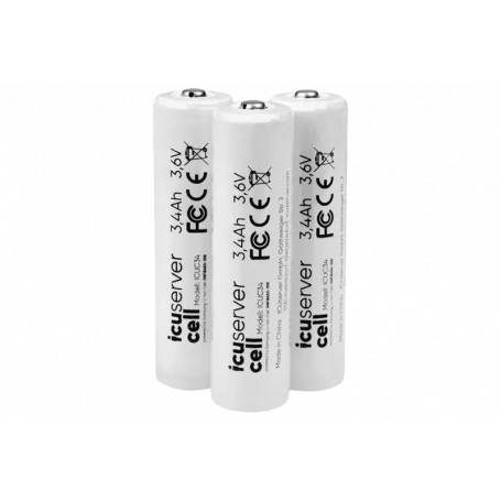 Batteries Icucell 18650 3400mAh Icuserver