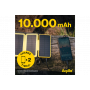 Batterie solaire lampe Powerbird BS10 10000mAh jaune Aqiila