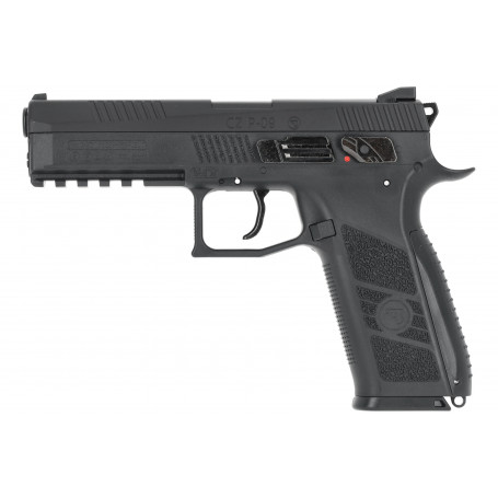 Pistolet CZ P-09 Black 4.5mm Plombs et BBs CO2 ASG