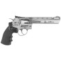Revolver Dan Wesson 6" Silver 4.5mm BBs CO2 ASG