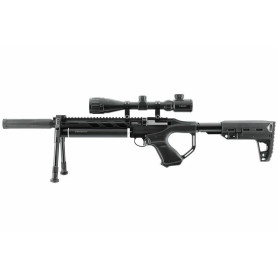 Kit carabine PCP UX Notos 4.5mm 16 joules + Lunette 3-9x40 + Bipied Umarex