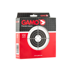 100 Cibles Carton 14x14 Gamo