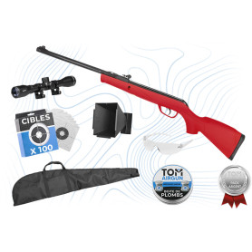 Pack Argent Carabine Delta Red 4.5mm 7.5 joules Gamo
