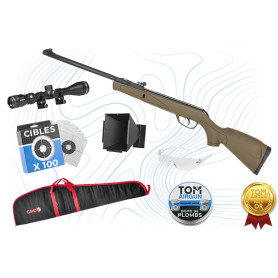 Pack Or Carabine Delta Kakie 4.5mm 7.5 joules Gamo