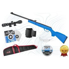 Pack Or Carabine Delta Bleue 4.5mm 7.5 joules Gamo
