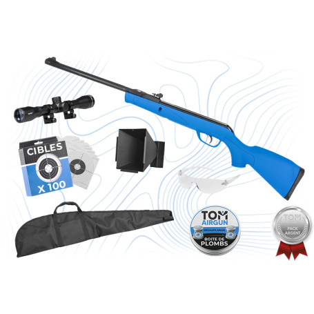 Pack Argent Carabine Delta Kakie 4.5mm 7.5 joules Gamo