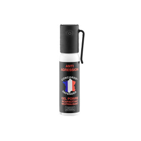 Bombe aérosol Gel Poivre 25ML Concorde Defender