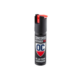 Bombe aérosol Gel Poivre PRO OC 25ML Concorde Defender