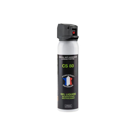 Bombe aérosol Gel CS 80 100ML Concorde Defender