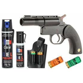 Pack GC27 Kit Sécurité + Cartouches chevrotine 12/50 SAPL