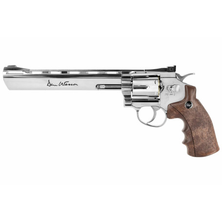 Revolver Dan Wesson 8" Chromé 4.5mm BBS CO2 ASG