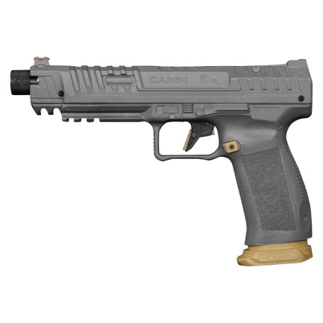 Pistolet Canik SFX Rival Competition CO2 en calibre .50 Silver Gold LTL