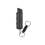 Bombe lacrymogène noire porte-clefs Gaz Piment rouge 16.2ML Sabre Red