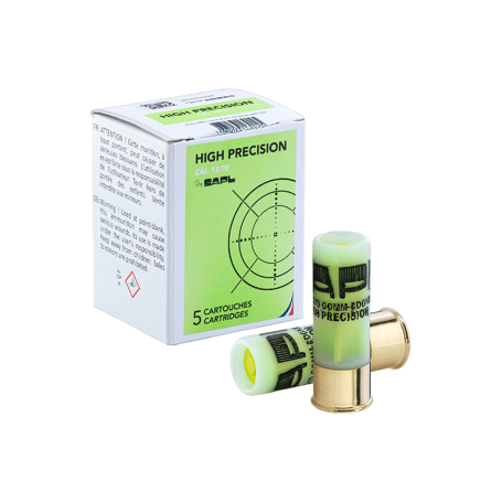 Cartouches SAPL High Precision Green 12/70 – boîte de 5