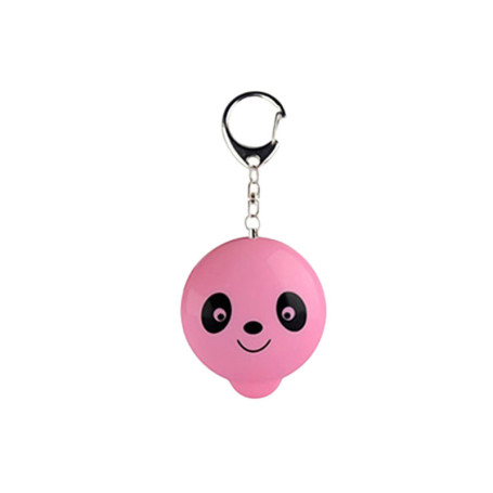Alarme personnelle Panda avec sifflet – blanc ou rose