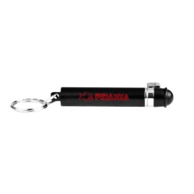 Porte-clés lacrymogène de défense au poivre de chez Piranha