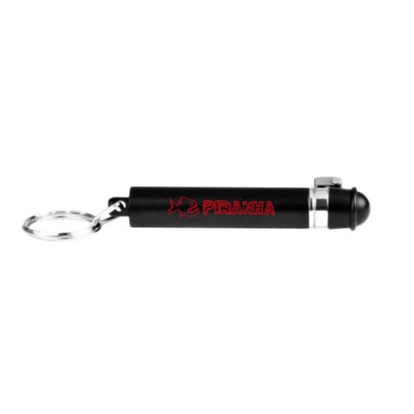 Porte-clés lacrymogène de défense au poivre de chez Piranha