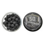 Lot de 100 Billes caoutchouc métal .50 Rubber Steel