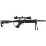 Kit carabine PCP UX Notos 5.5mm 16 joules + Lunette 3-9x40 + Bipied Umarex