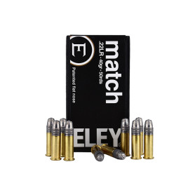 Cartouches .22LR Match ELEY, précision tir sportif | 50 balles