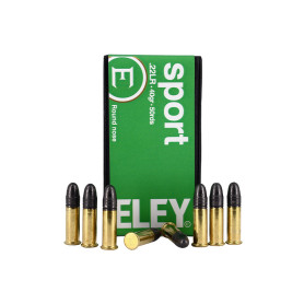50 Cartouches .22LR Sport ELEY – Munition Tir Cible | Précision