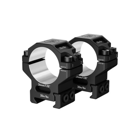 Anneaux Montage 30mm 7075 Discovery Optics 1.26" | Picatinny