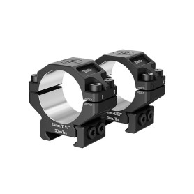 Anneaux montage 34mm 0.97" Discovery Optics - Rail Picatinny | Tir