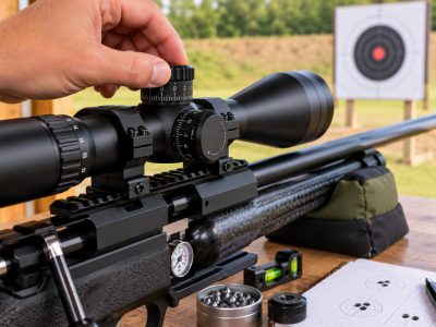 Comment régler une lunette sur une carabine PCP ?