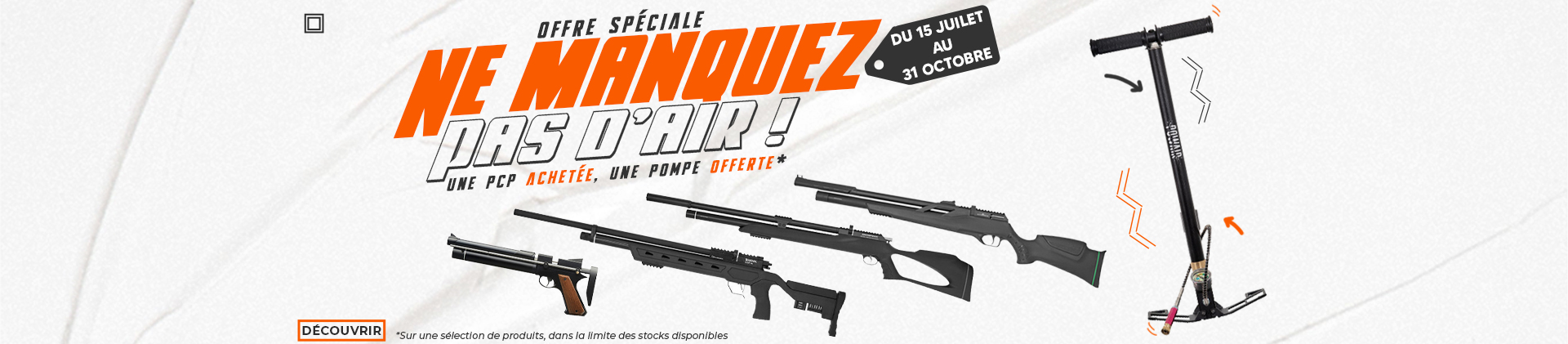 Ne Manquez pas d'air 